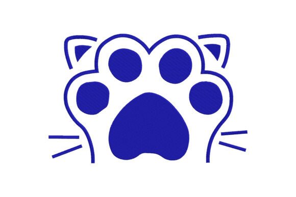 Cat Paw Print Embroidery Design Review for Merch
