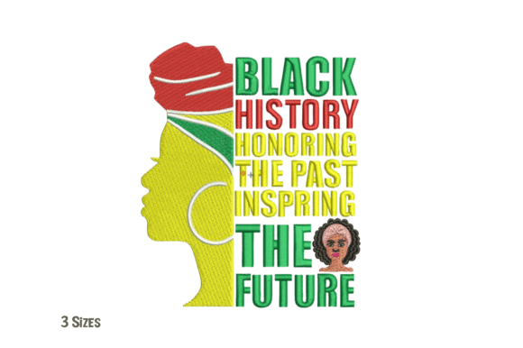 Review: Black History Format Embroidery Design for Sweatshirts