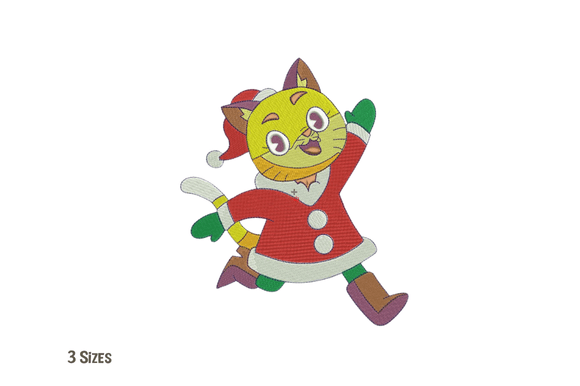 Review: Christmas Cat Doll Embroidery Design