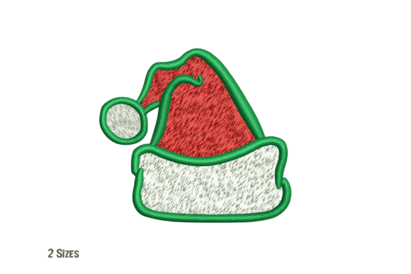 Review: Christmas Santa Hat Embroidery Design for Merch