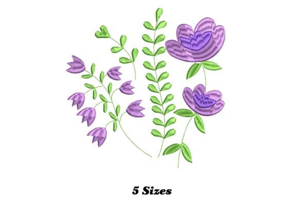 Review: Flower Branch Embroidery Design for Holiday Sales