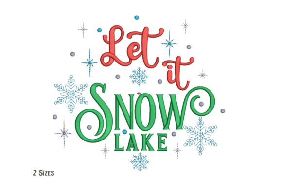 Review: Let It Snow Embroidery Design for Boutique Sweatshirts