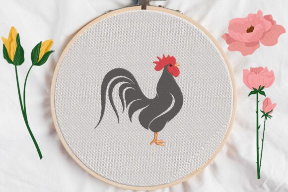 Reviewing Black Rooster Embroidery for Etsy Shops