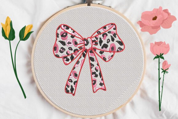 Reviewing Leopard Print Bow Embroidery for Gifts