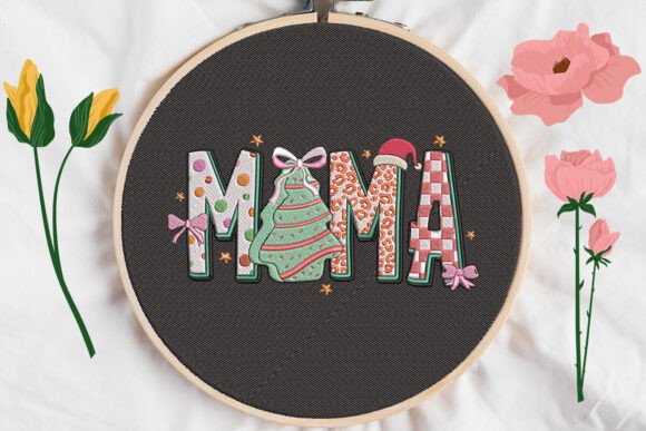 Reviewing Mama Christmas Embroidery for Holiday Gifts