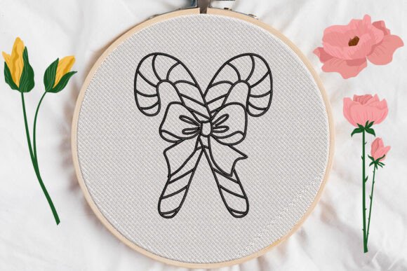 Reviewing the Christmas Bow Embroidery for Holiday Sales