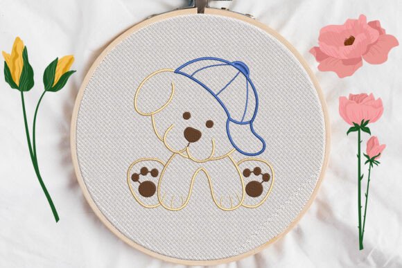 Reviewing the Dog Applique Embroidery Design