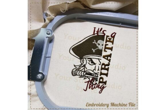 Reviewing the It's a Pirate Thing Embroidery Design