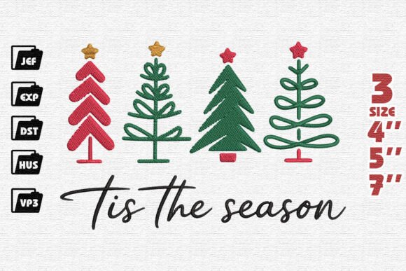 Reviewing ’Tis the Season Christmas Embroidery