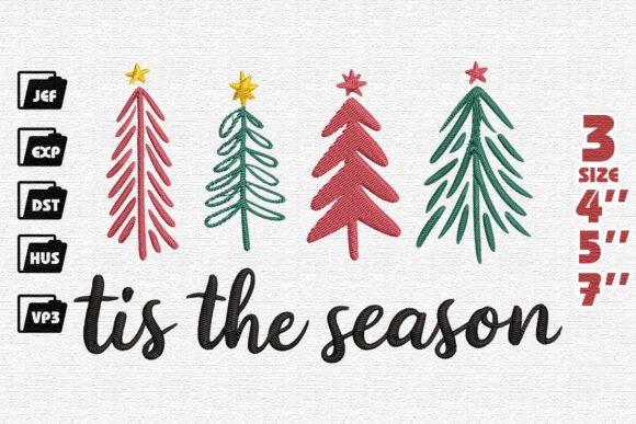 Reviewing Tis the Season Holiday Embroidery for Etsy