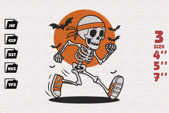 Skeleton Halloween Embroidery: A Designer’s Review